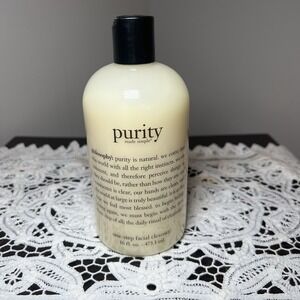 Philosophy NEW Sealed Purity Made Simple One-Step Facial Cleanser- 472 mL 16‎ oz